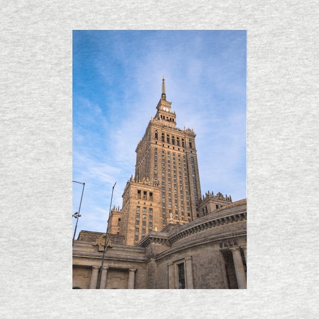 Palace of Culture and science in Warsaw, Poland by mitzobs